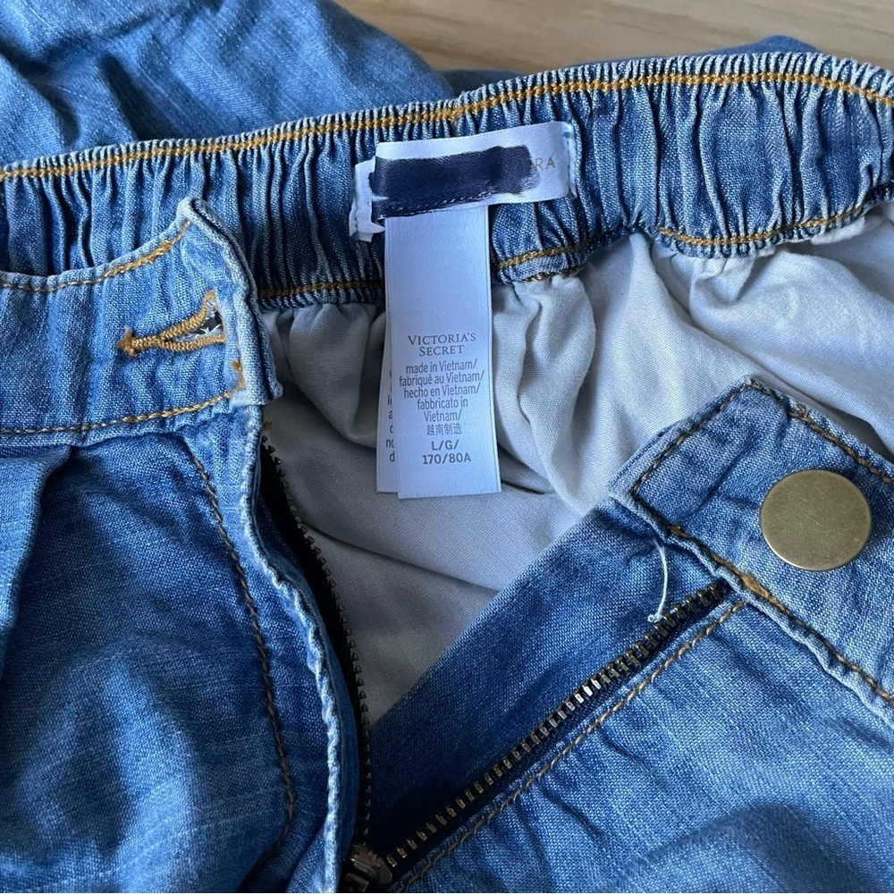 New! Atelier Victoria's Secret X Altuzarra Denim Bloomer Short 47489 - Picture 13 of 16